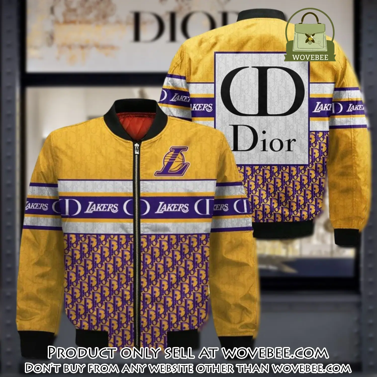 Dior nba lakers jacket luxury clothing clothes outfit for men wvb4957656